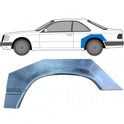 MERCEDES W124 COUPE 1984-1997 OPRAVA ZADNÍHO BLATNÍKU / LEVÝ