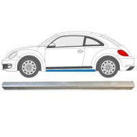 Opravný plech spodní části prahu na Volkswagen Beetle 2011-2019 / Levá 15096 Opravný plech spodní části prahu na Volkswagen Beetle 2011-2019 / Levá 15096