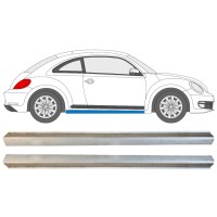 Opravný plech spodní části prahu na Volkswagen Beetle 2011-2019 / Levá+Pravá / Sada 15097 Opravný plech spodní části prahu na Volkswagen Beetle 2011-2019 / Levá+Pravá / Sada 15097