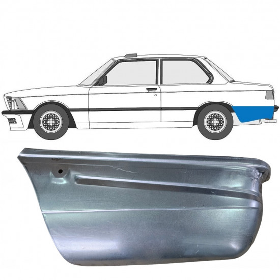 BMW 3 E21 1975-1984 2/4 DVEŘE OPRAVA PODBĚHU KOLA / LEVÝ