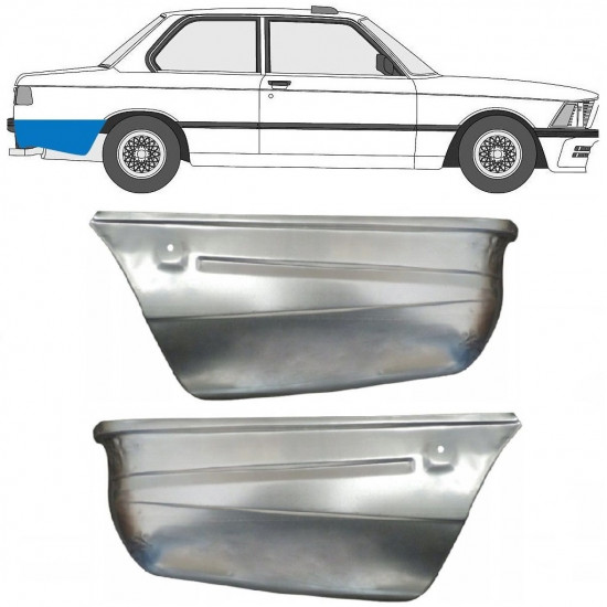 BMW 3 E21 1975-1984 2/4 DVEŘE OPRAVA PODBĚHU KOLA / NASTAVIT