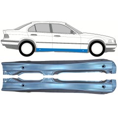 Kompletní práh na BMW 3 E36 1990-2000 / Levá+Pravá / Sada 11097