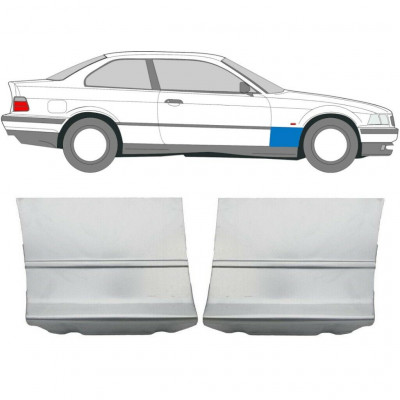BMW E36 3 COUPE 1990-2000 OPRAVA PŘEDNÍHO BLATNÍKU / PÁR