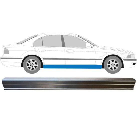 Opravný plech spodní části prahu na BMW 5 E39 1996-2004 / Levá = Pravá (symetrická) 14965