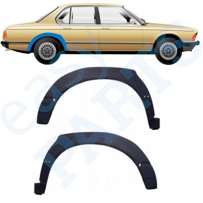 BMW 7 E23 1976-1986 OPRAVA ZADNÍHO BLATNÍKU / NASTAVIT