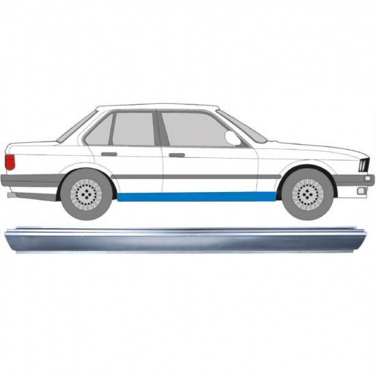 BMW 3 E30 1982-1994 OPRAVA PRAHU / PRÁVA = LEVÝ