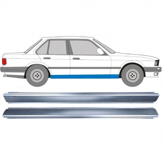 BMW 3 E30 1982-1994 OPRAVA PRAHU / PRÁVA + LEVÝ / NASTAVIT
