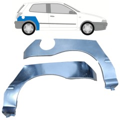 Lem zadního blatníku na Fiat Brava Bravo 1995-2003 / Levá+Pravá / Sada 10990