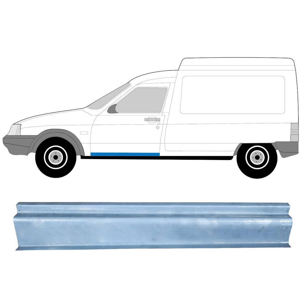 Opravný Plech Prahu Na Citroen C15 1984-2005 / Levá 11563