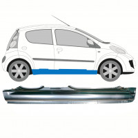 Opravný plech prahu na Peugeot 107 Citroen C1 2005- / Pravá 8650