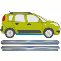 Opravný plech prahu na Citroen C3 Picasso 2008- / Levá = Pravá (symetrická) / Sada 10301