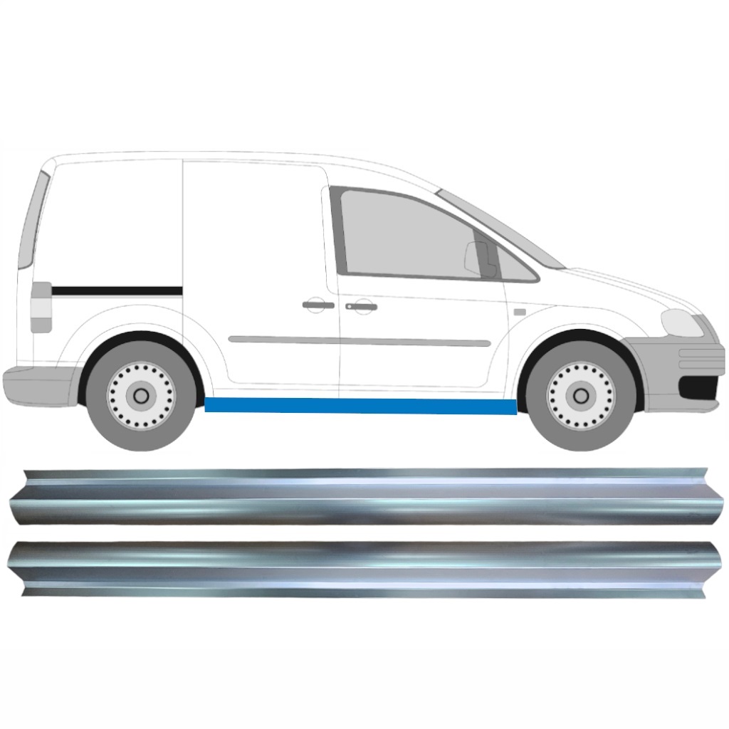 Opravný Plech Prahu Na Vw Caddy 2004-2015 / Levá = Pravá (Symetrická) / Sada 10485