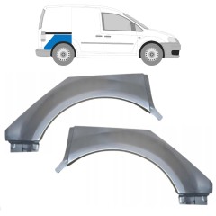 Lem zadního blatníku na Volkswagen Caddy 2004-2020 / Levá+Pravá / Sada 15165