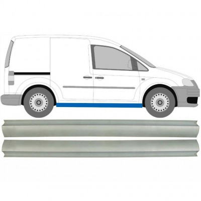 VW CADDY 2004-2015 2/4 DVEŘE OPRAVA PRAHU / PRÁVA = LEVÝ / NASTAVIT