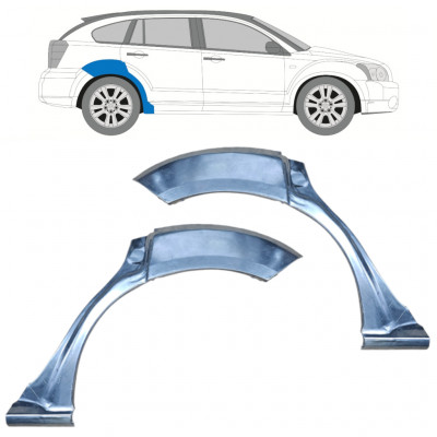 Lem zadního blatníku na Dodge Caliber 2006-2013 / Sada 9831