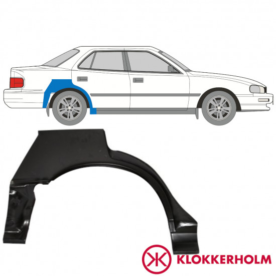 Lem zadního blatníku na Toyota Camry 1991-1996 / Pravá 10997