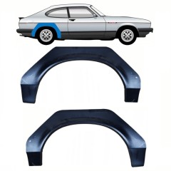 Lem zadního blatníku na Ford Capri 1974-1987 / Levá+Pravá / Sada 11075