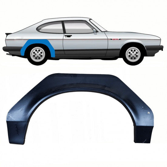 FORD CAPRI 1974-1987 PODBĚH ZADNÍHO KOLA OPRAVNÝ PANEL / PRÁVA