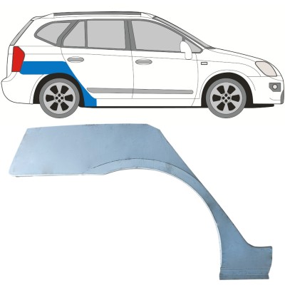 Lem zadního blatníku na Kia Carens 2006-2013 / Pravá 16815
