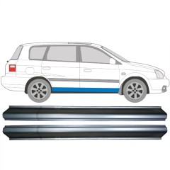 Opravný plech prahu na Kia Carens 1999-2006 / Levá+Pravá / Sada 11353