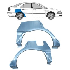 Lem zadního blatníku na Mitsubishi Carisma 1995-2004 / Levá+Pravá / Sada 9228