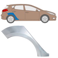 Lem zadního blatníku na Kia Ceed 2012-2018 / Pravá 16334