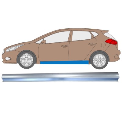 Opravný plech prahu na Kia Ceed 2012-2018 / Levá 14869