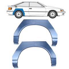 Lem zadního blatníku na Toyota Celica T16 1985-1989 / Levá+Pravá / Sada 10425
