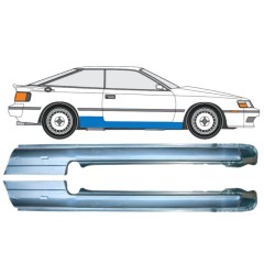 Kompletní práh na Toyota Celica T16 1985-1989 / Levá+Pravá / Sada 9712