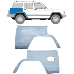 Lem zadního blatníku na Jeep Cherokee 1984-2001 / Levá+Pravá / Sada 10442