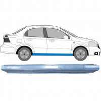 Opravný plech prahu na Chevrolet Aveo 2003-2008 / Pravá 5482