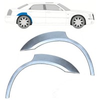 Lem zadního blatníku na Chrysler 300C 2004-2011 / Levá+Pravá / Sada 17207