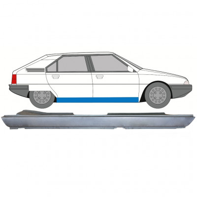 Kompletní práh na Citroen BX 1982-1994 / Pravá 7671