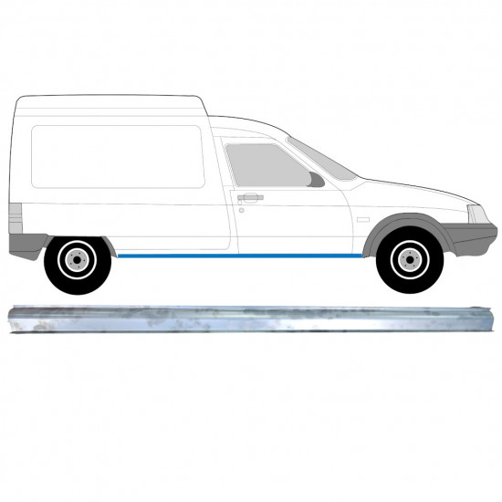 Opravný plech prahu na Citroen C15 1984-2005 / Pravá 11558