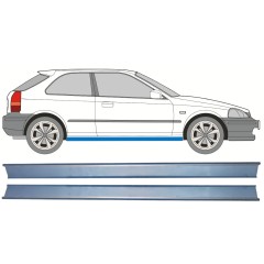 Opravný plech prahu na Honda Civic EJ EK 1995-2001 / Levá = Pravá (symetrická) / Sada 10328