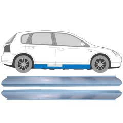 Opravný plech prahu na Honda Civic 2001-2005 / Levá+Pravá / Sada 5972