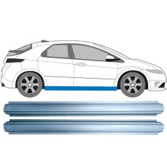 Opravný plech prahu na Honda Civic 2005-2011 / Levá+Pravá / Levá = Pravá (symetrická) / Sada 12871
