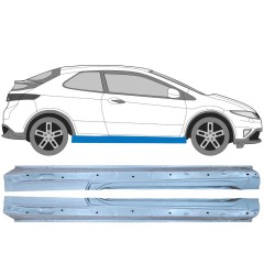 Kompletní práh na Honda Civic 2005-2011 / Levá+Pravá / Sada 10093