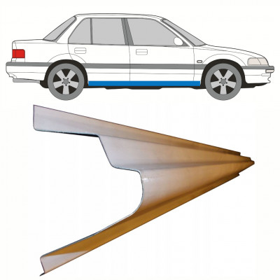 Opravný plech prahu na Honda Civic 1987-1991 / Levá = Pravá (symetrická) 8628