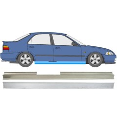 Opravný plech prahu na Honda Civic 1991-1995 / Pravá / Sada 9986