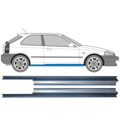 Opravný plech prahu na Honda Civic EJ EK 1995-2001 / Levá+Pravá / Sada 9173