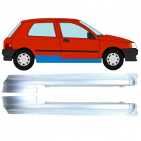 Opravný plech prahu na Renault Clio 1990-1998 / Levá+Pravá / Sada 11011