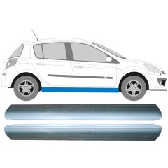 Opravný plech prahu na Renault Clio III 2005-2014 / Levá+Pravá / Sada 9811