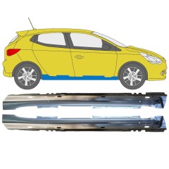 Kompletní práh na Renault Clio IV 2016-2019 / Levá+Pravá / Sada 16255