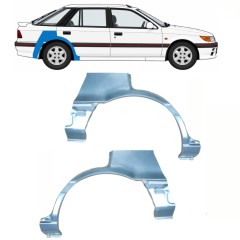Lem zadního blatníku na Mitsubishi Colt 1988-1992 / Levá+Pravá / Sada 10797