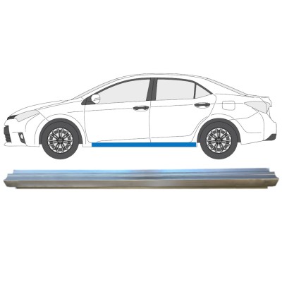 Opravný plech prahu na Toyota Corolla 2013-2019 / Levá 14890