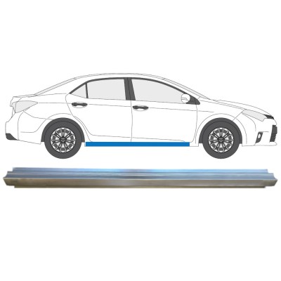 Opravný plech prahu na Toyota Corolla 2013-2019 / Pravá 14889