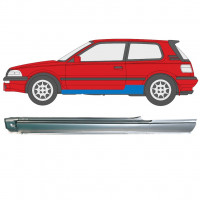 Opravný plech prahu na Toyota Corolla 1987-1992 / Levá 7050