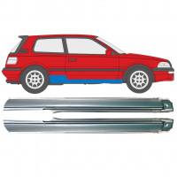 Opravný plech prahu na Toyota Corolla 1987-1992 / Levá+Pravá / Sada 9797