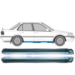Kompletní práh na Toyota Corolla 1987-1994 / Levá+Pravá / Sada 10497